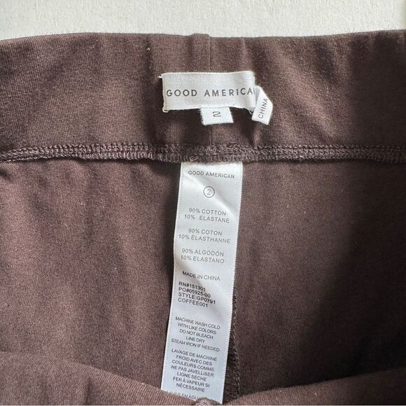 Good American Brown Coffee Essential Lounge Legging Size 2 / Medium NWT - Picture 4 of 7